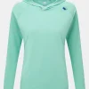 Womens Glace Hooded Top
