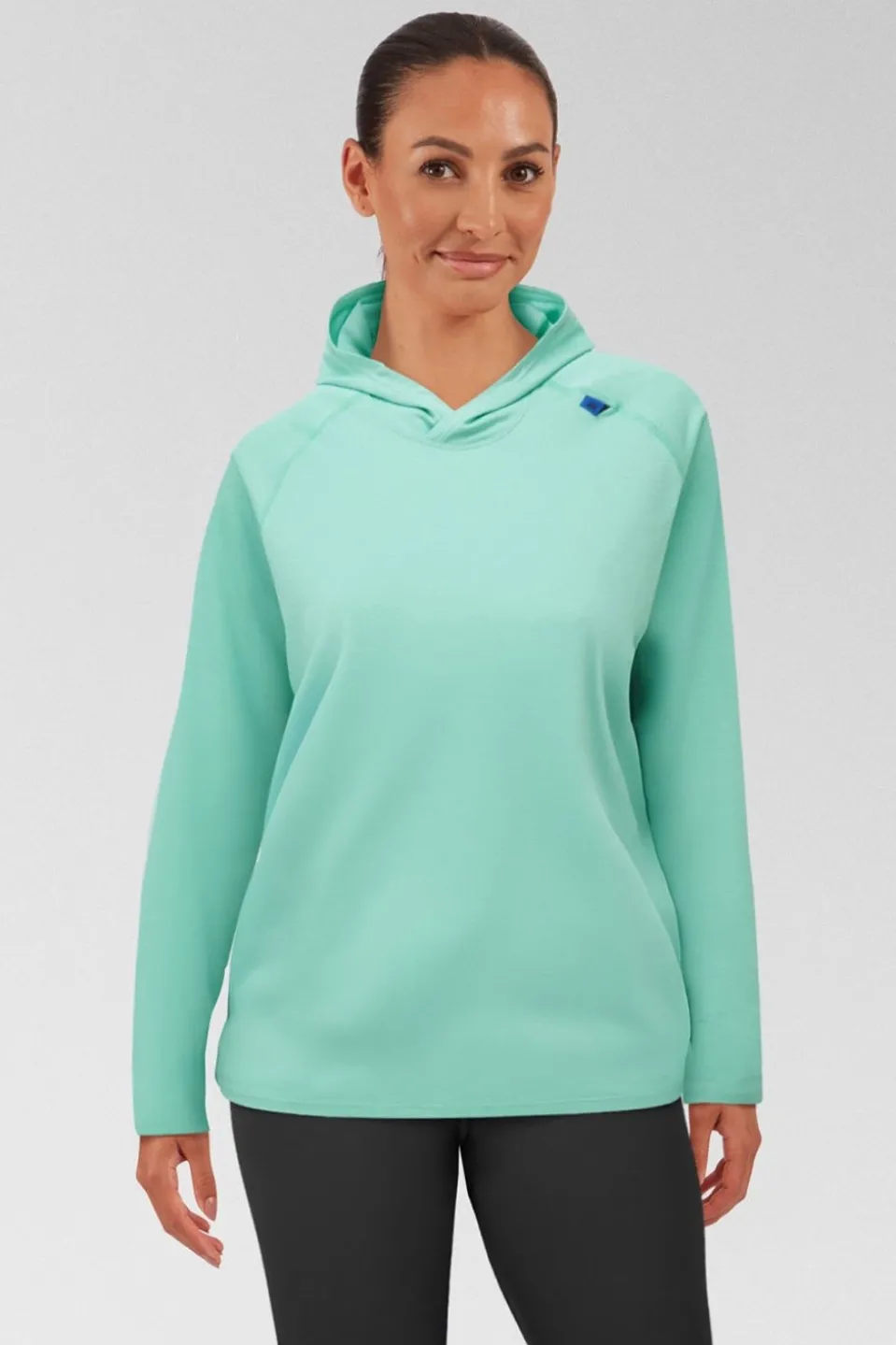 Womens Glace Hooded Top