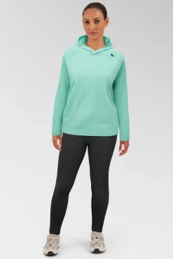 Womens Glace Hooded Top