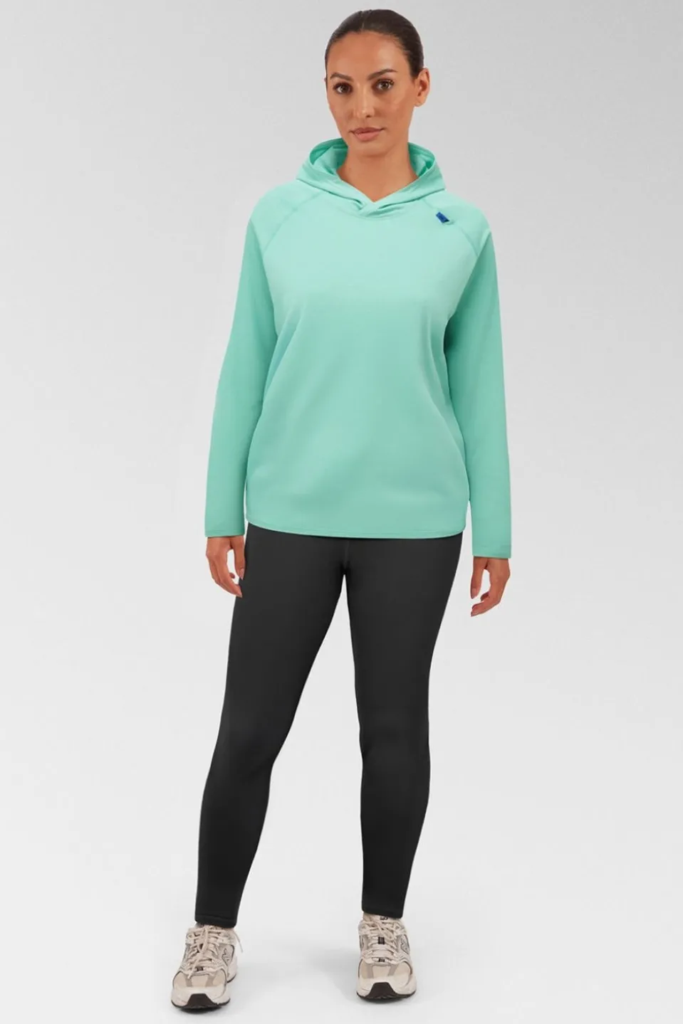 Womens Glace Hooded Top