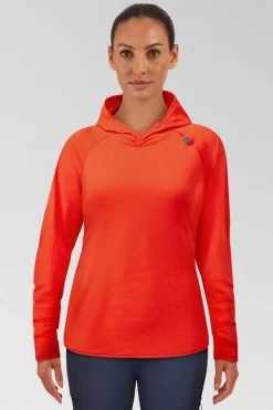 Womens Glace Hooded Top