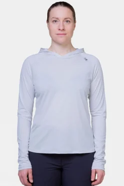 Womens Glace Hooded Top