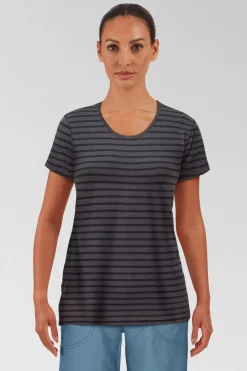 Womens Groundup Stripe T-Shirt
