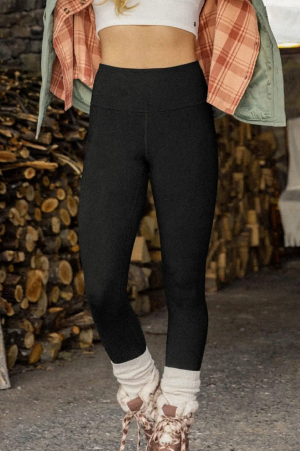 Womens Heart Into It Ankle Leggings