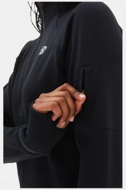 Womens Heat Grid Half Zip Top