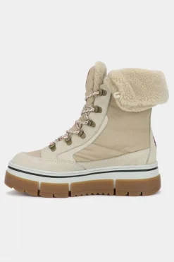 Womens Henta Lace Up Snow Boots