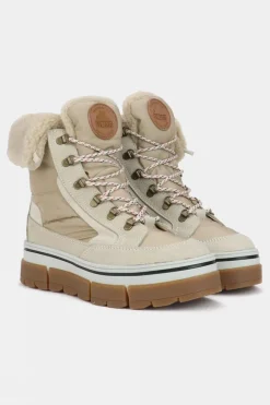 Womens Henta Lace Up Snow Boots