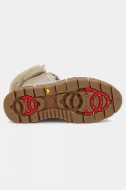 Womens Henta Lace Up Snow Boots