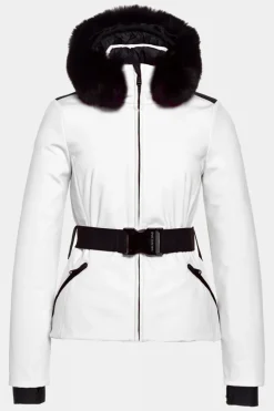 Womens Hida Faux Fur Ski Jacket