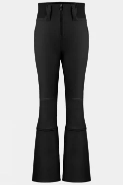 Womens High Waist Softshell Ski Pants