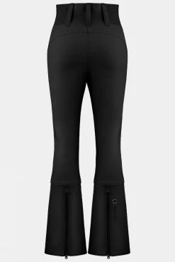 Womens High Waist Softshell Ski Pants