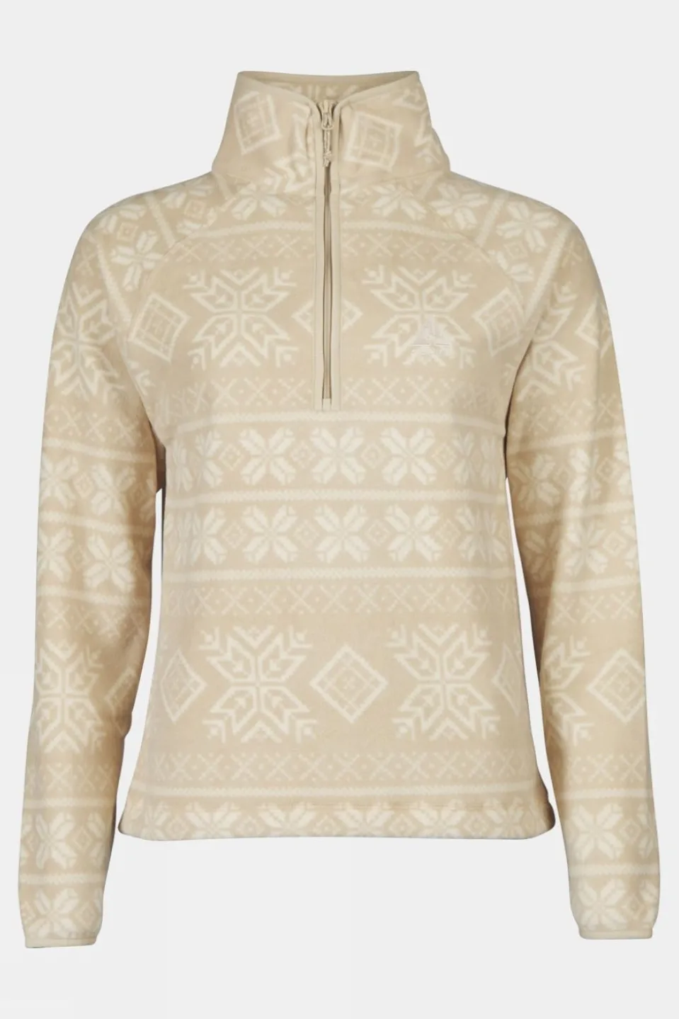 Womens Inverno Printed Half Zip Fleece