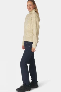 Womens Inverno Printed Half Zip Fleece