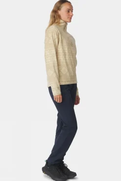 Womens Inverno Printed Half Zip Fleece