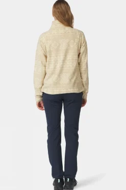 Womens Inverno Printed Half Zip Fleece
