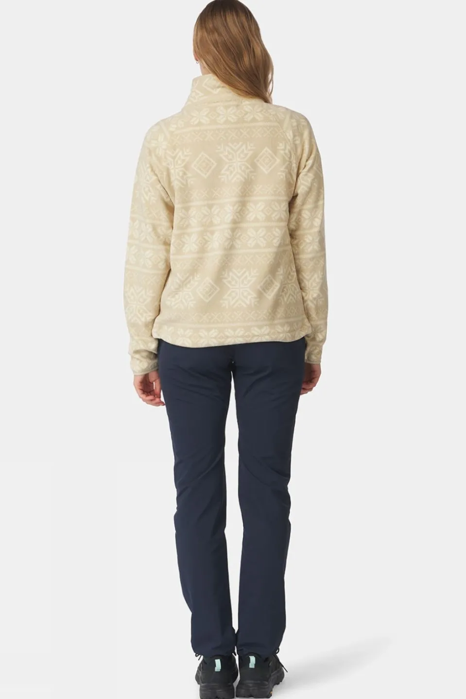 Womens Inverno Printed Half Zip Fleece