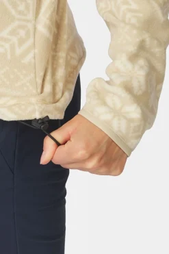 Womens Inverno Printed Half Zip Fleece