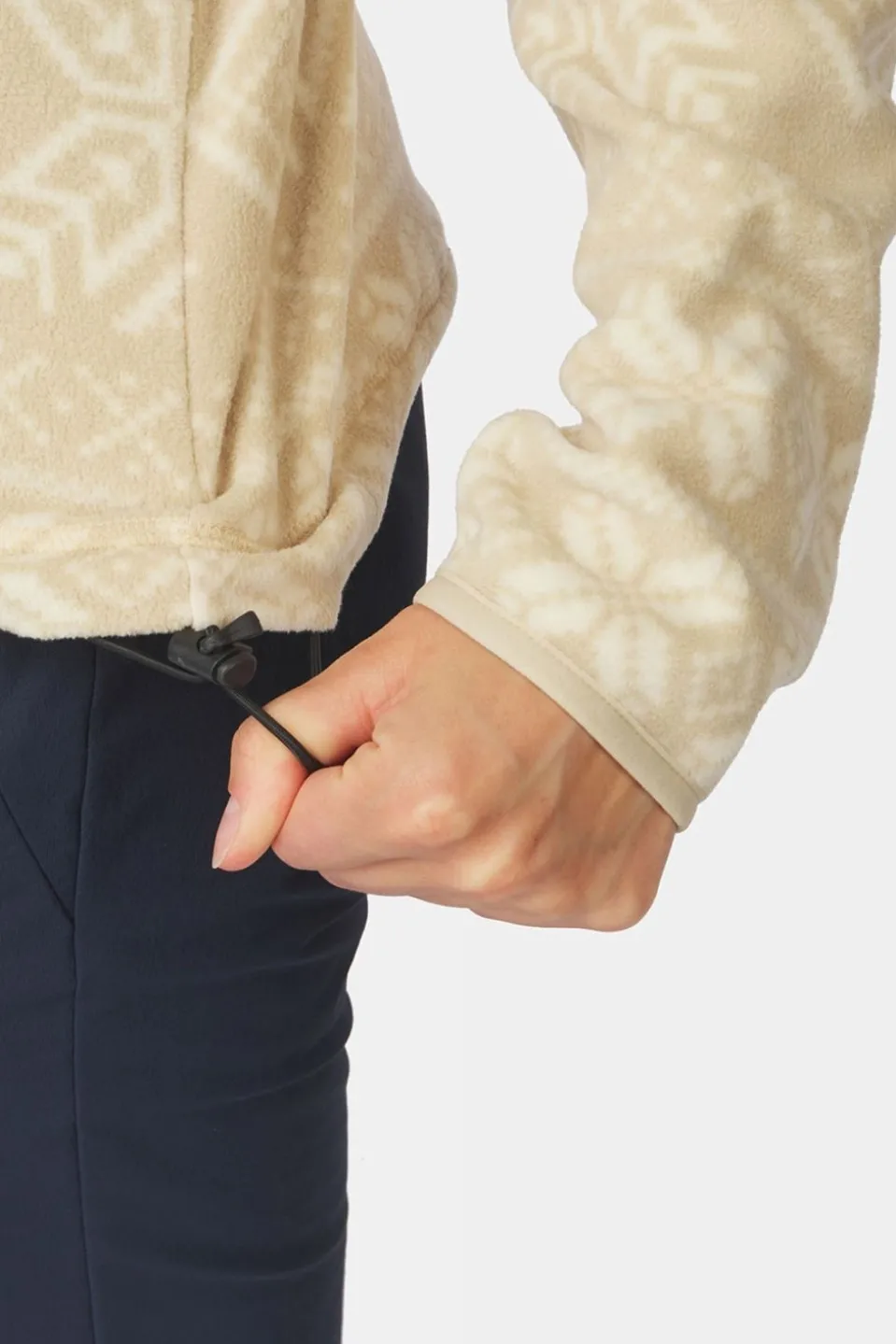 Womens Inverno Printed Half Zip Fleece