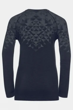 Womens Kinship Performance Wool Warm Long Sleeve Base Layer Top