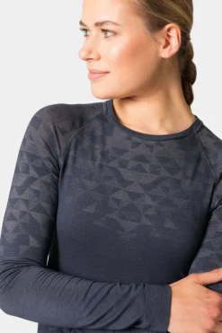 Womens Kinship Performance Wool Warm Long Sleeve Base Layer Top