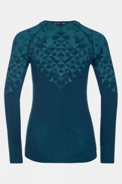 Womens Kinship Performance Wool Warm Long Sleeve Base Layer Top
