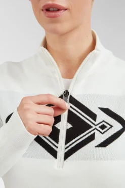 Womens Kitty Knit Sweatshirt