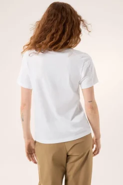 Womens Kragg SL Cotton Emblem Crew T-Shirt