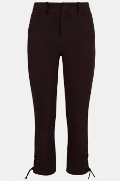 Womens Lace-up Moleskin Pants