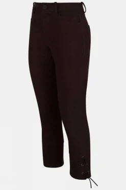 Womens Lace-up Moleskin Pants