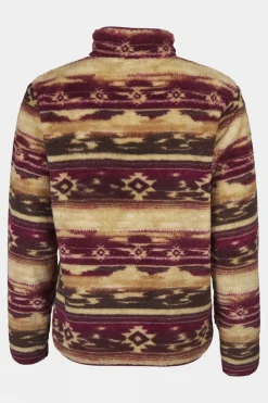 Womens Leiria Printed Snap Half Zip Fleece