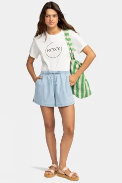 Womens Lekeitio Break Beach Denim Shorts