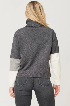 Womens Les Alpes Turtleneck Knitted Sweater