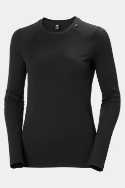 Womens Lifa Merino Midweight Crew Base Layer Top