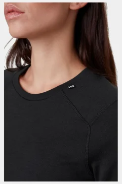 Womens Lifa Merino Midweight Crew Base Layer Top