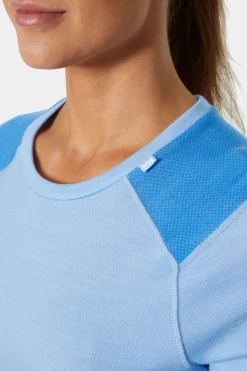 Womens Lifa Merino Midweight Crew Base Layer Top