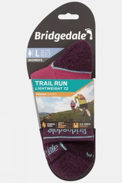 Womens Lightweight T2 Merino Sport 3/4 Crew Socks