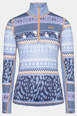 Womens Lilja Half Zip Base Layer Top