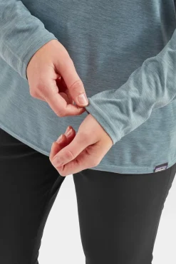 Womens Long Sleeve Capilene Cool Daily Graphic T-Shirt