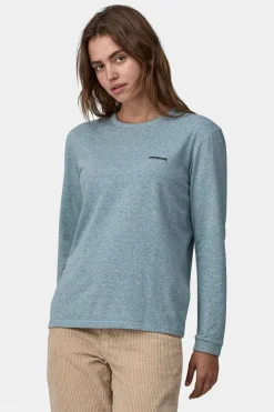Womens Long-Sleeved P-6 Logo Responsibili T-Shirt