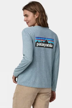 Womens Long-Sleeved P-6 Logo Responsibili T-Shirt