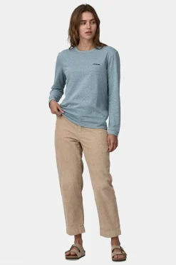 Womens Long-Sleeved P-6 Logo Responsibili T-Shirt