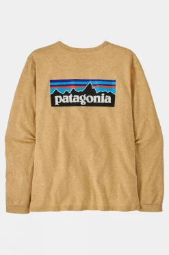 Womens Long-Sleeved P-6 Logo Responsibili T-Shirt