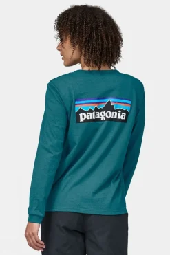 Womens Long-Sleeved P-6 Logo Responsibili T-Shirt