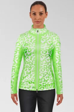 Womens Lucianne Leopard Fleece