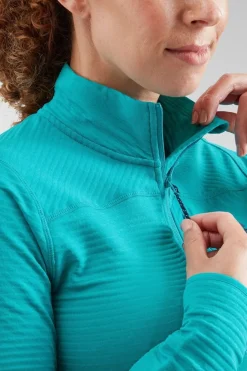 Womens Lumiko Zip Fleece Top