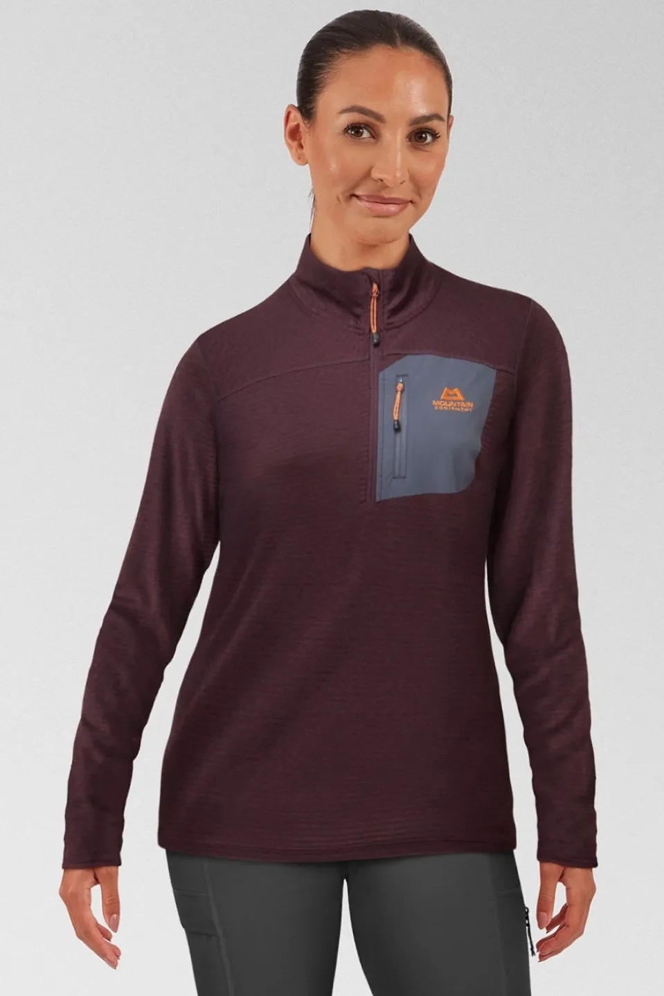 Womens Lumiko Zip Fleece Top