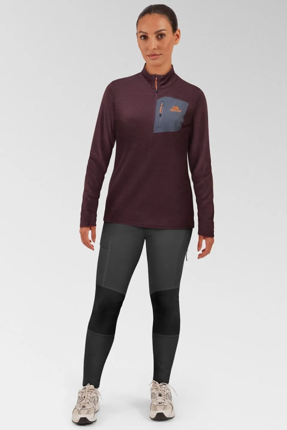 Womens Lumiko Zip Fleece Top