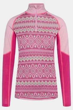 Womens Malia Half Zip Base Layer Top
