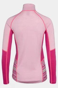 Womens Malia Half Zip Base Layer Top