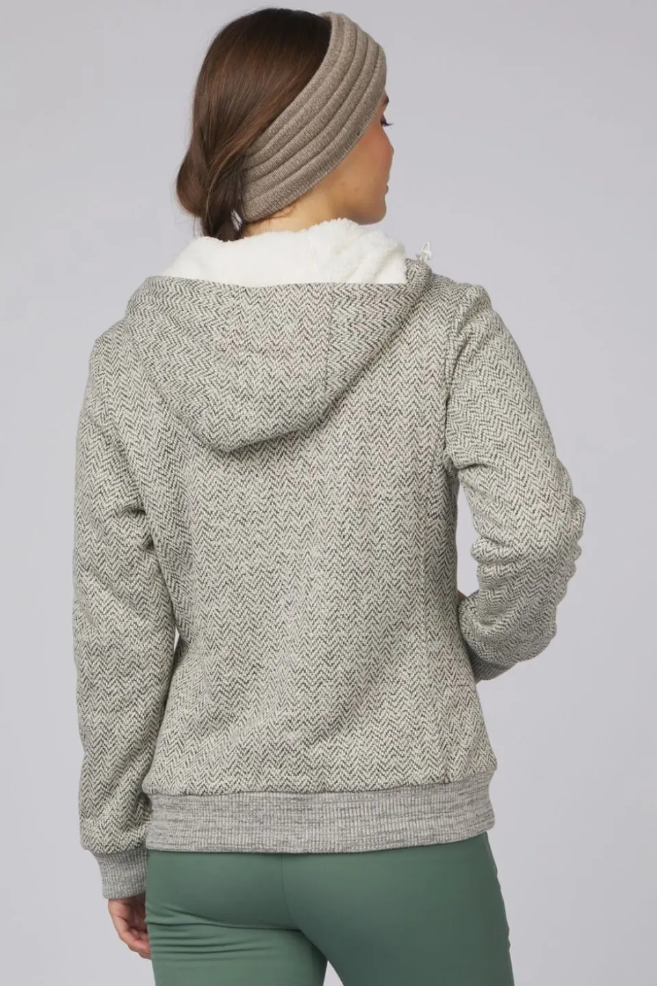 Womens Medina Full Zip Fleece Hoodie
